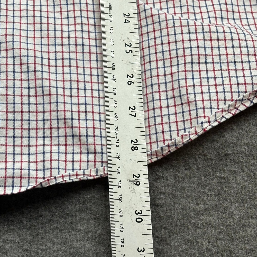Ralph Lauren Mens XL Custom Fit Long Sleeve Check Button Down Shirt - Picture 9 of 9